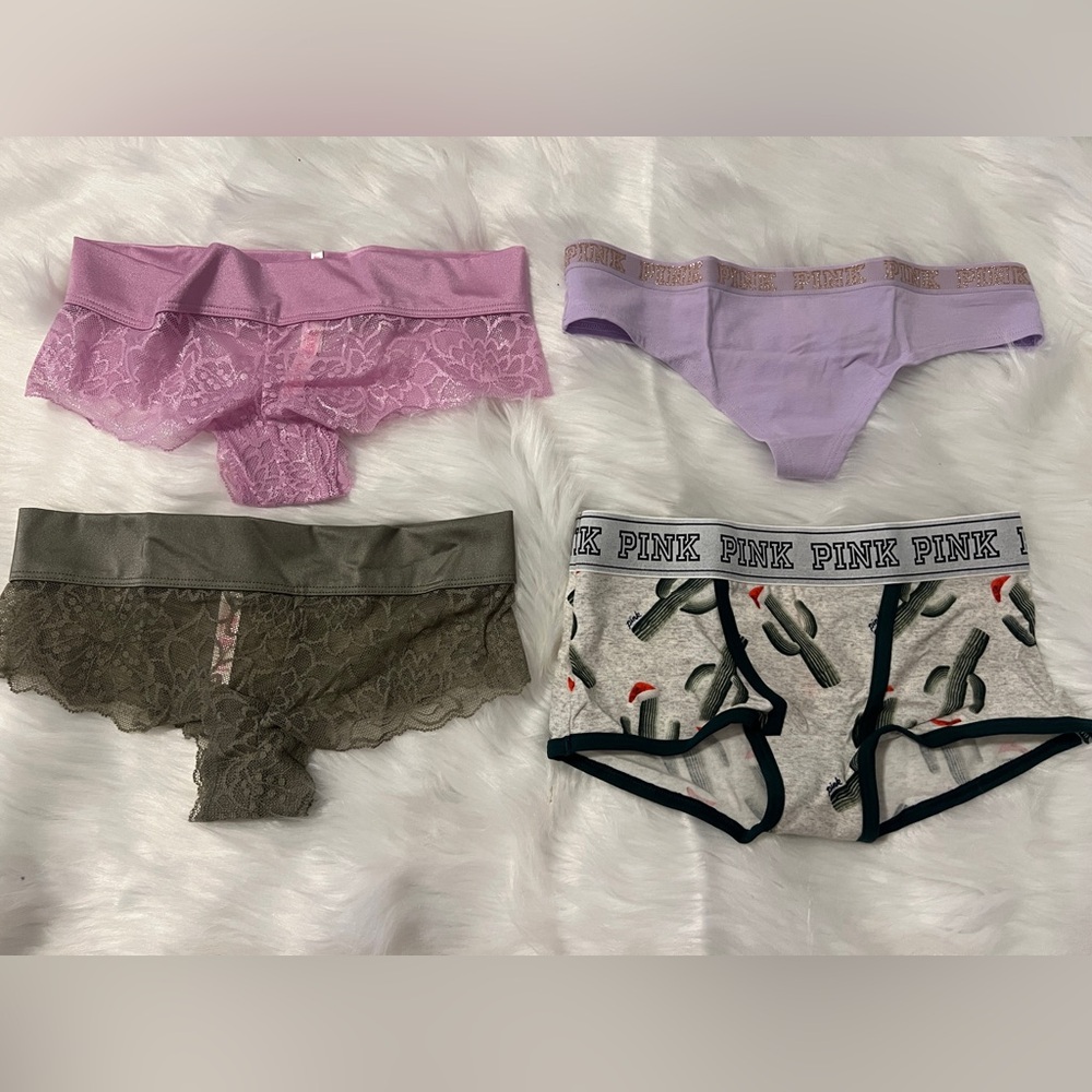 Victoria's Secret 4 Pack Panties Size XS